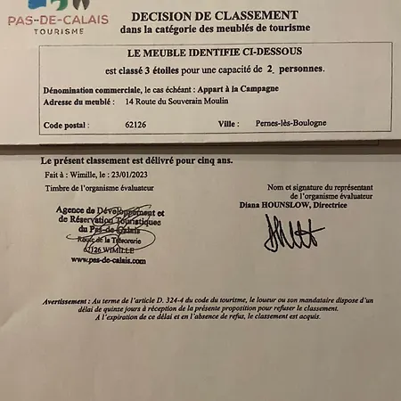 Apartament 1 A La Campagne A 6 Km De Wimereux